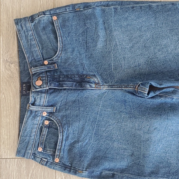 J. Crew Factory straight leg jeans with stretch, never worn. - Picture 2 of 4